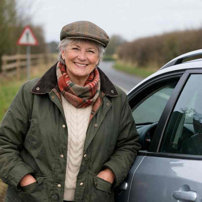 female motorist looking for cheap online car insurance